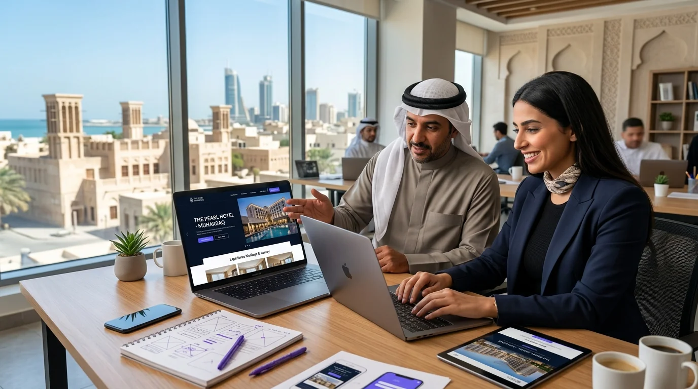 شركة تصميم مواقع في المحرق، البحرين