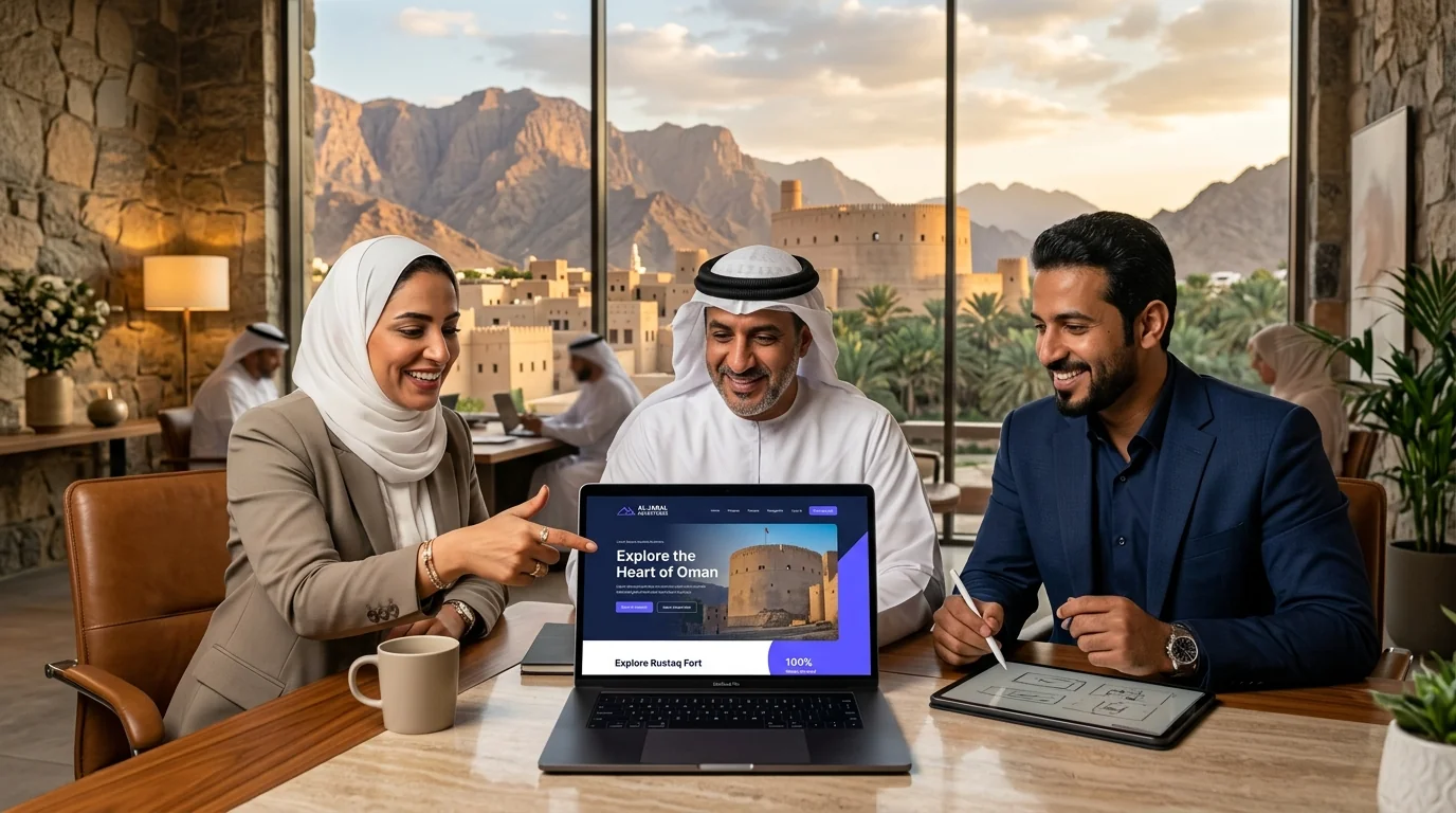 شركة تصميم مواقع في بركاء، عُمان