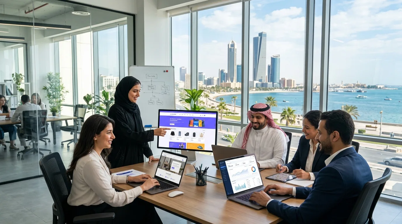 شركة تصميم مواقع في جازان، السعودية