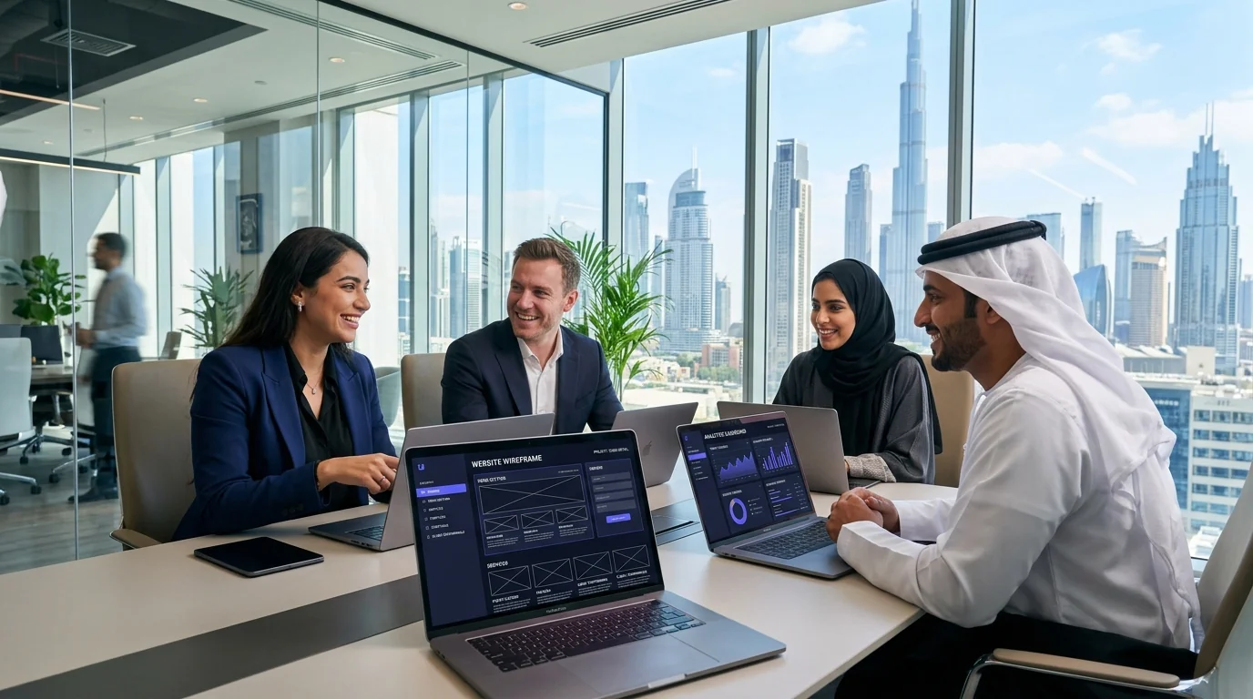 شركة تصميم مواقع في دبي، الإمارات